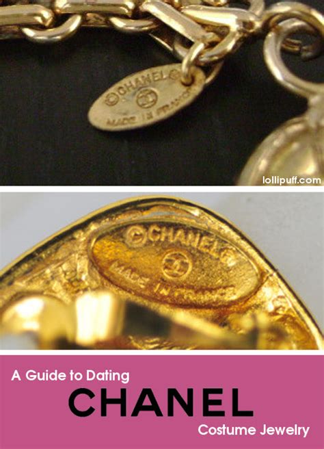 Chanel Costume Jewelry Dating/Stamping Mark Guide.